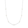 Choker Cartier 040 7 Pérolas de Prata