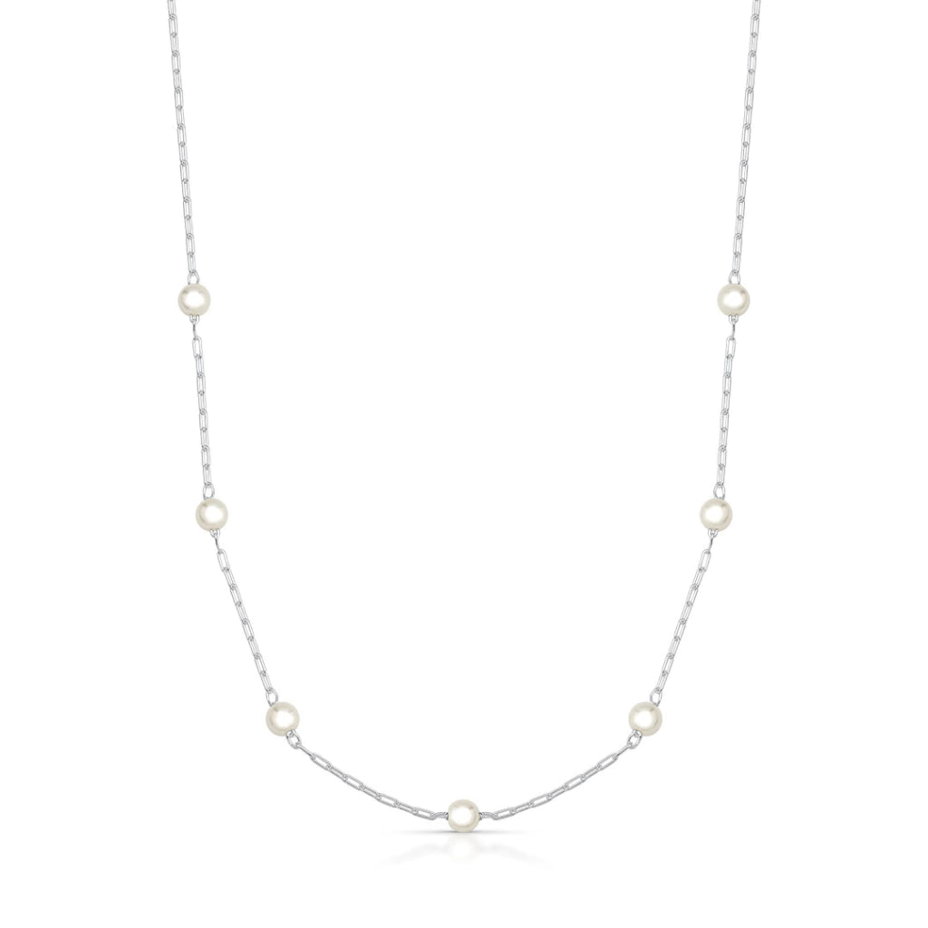 Choker Cartier 040 7 Pérolas de Prata